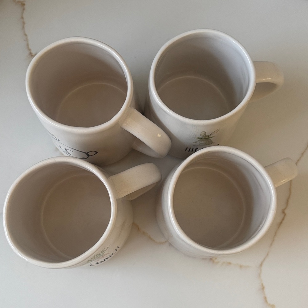 Rae Dunn Mugs Artisan Collection Bundle Easter Rabbit Collection - Picture 10 of 10